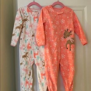 Never Used Fleece Toddler Onesie. Size 2T